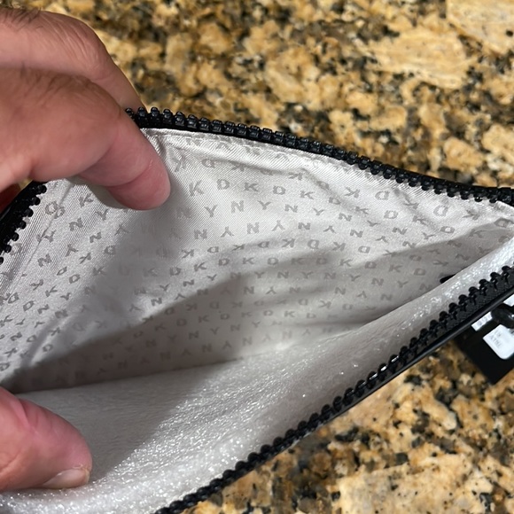 DKNY White multicolored TillY-Wristlet/wallet - Picture 4 of 5